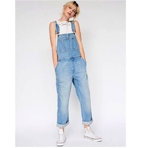 Free People boyfriend overall.